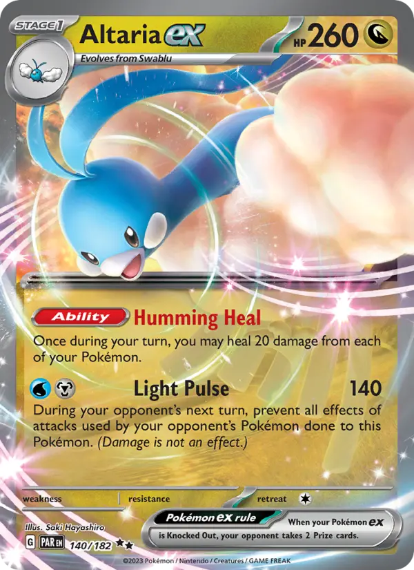 Altaria ex, Paradox Rift #140