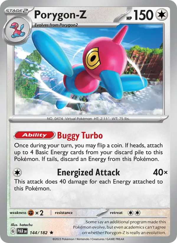 Porygon-Z, Paradox Rift #144