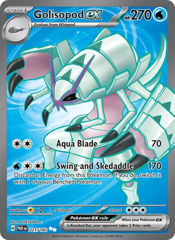 Golisopod ex, Paradox Rift #221