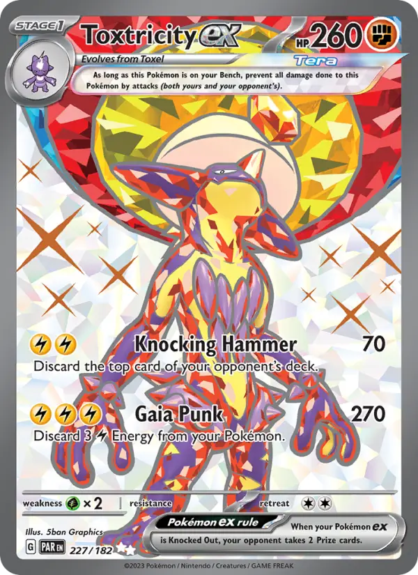 Toxtricity ex, Paradox Rift #227