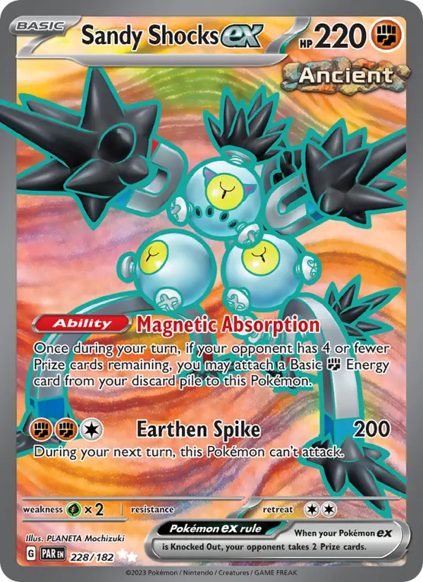 Sandy Shocks ex, Paradox Rift #228