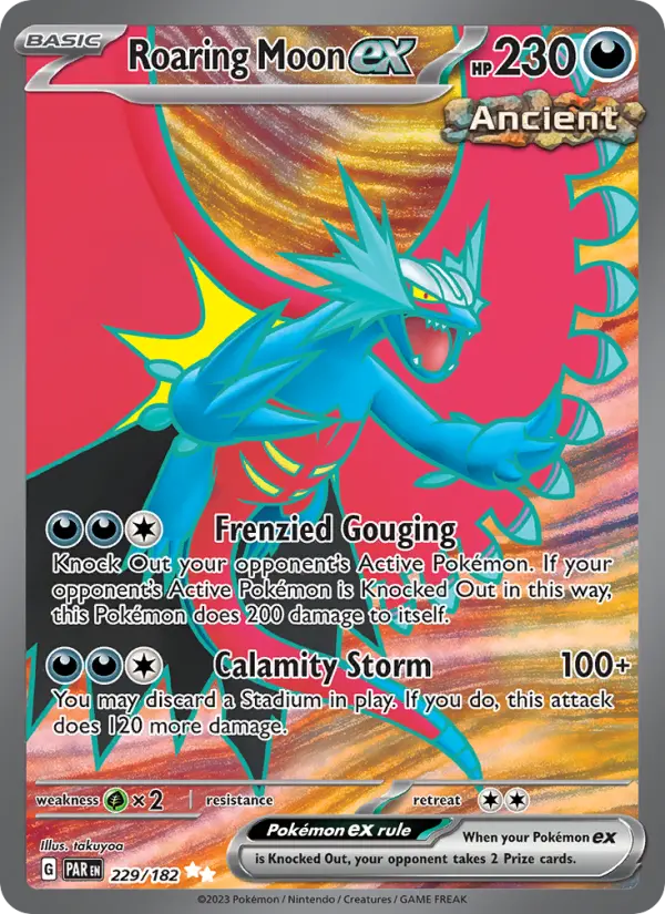 Roaring Moon ex, Paradox Rift #229