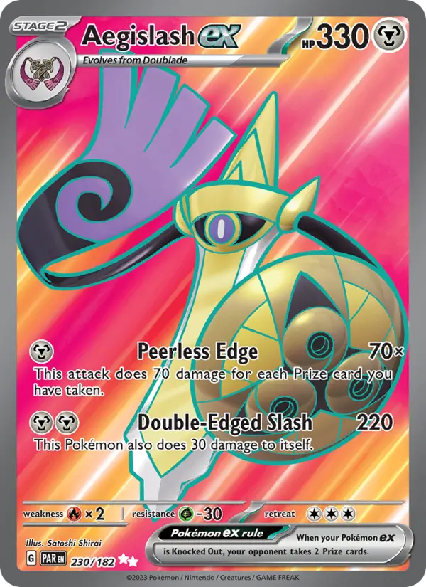 Aegislash ex, Paradox Rift #230