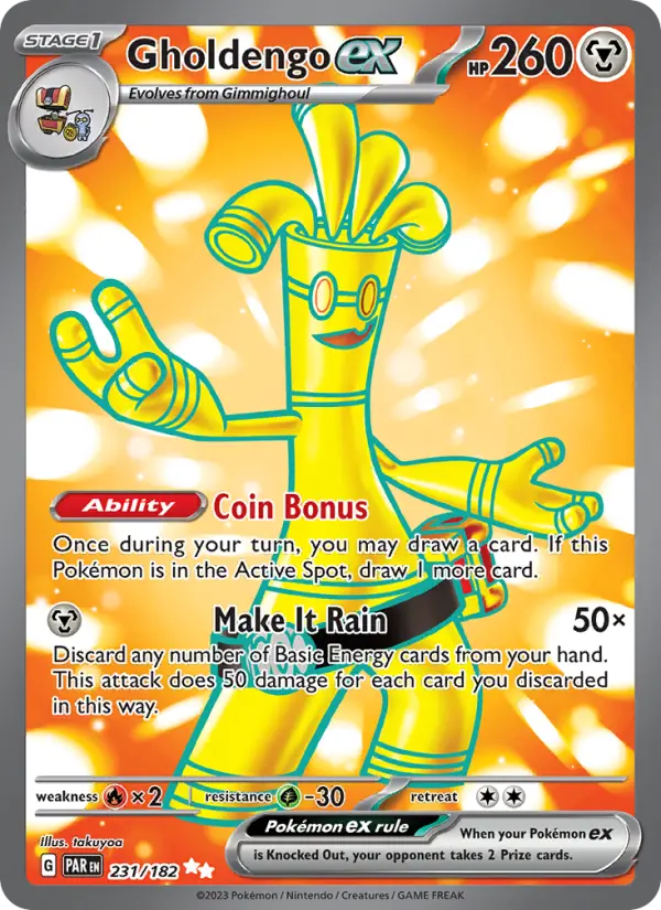 Gholdengo ex, Paradox Rift #231