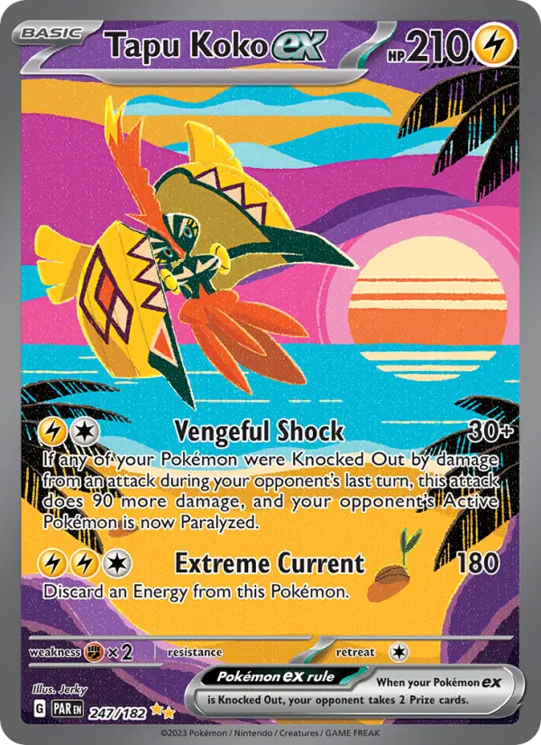 Tapu Koko ex, Paradox Rift #247