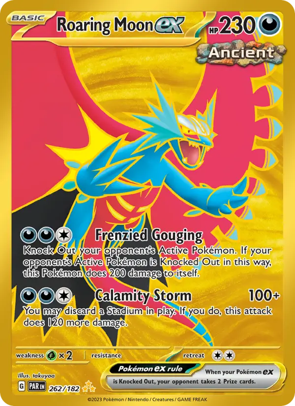 Roaring Moon ex, Paradox Rift #262