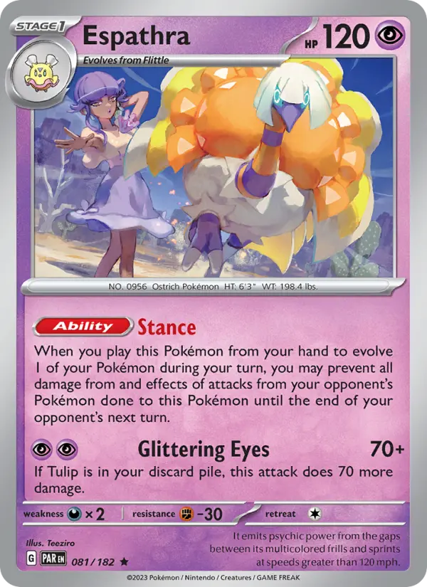 Espathra, Paradox Rift #81