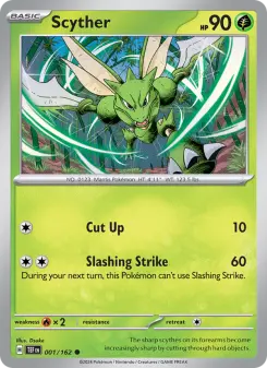 Scyther, Temporal Forces #1/162