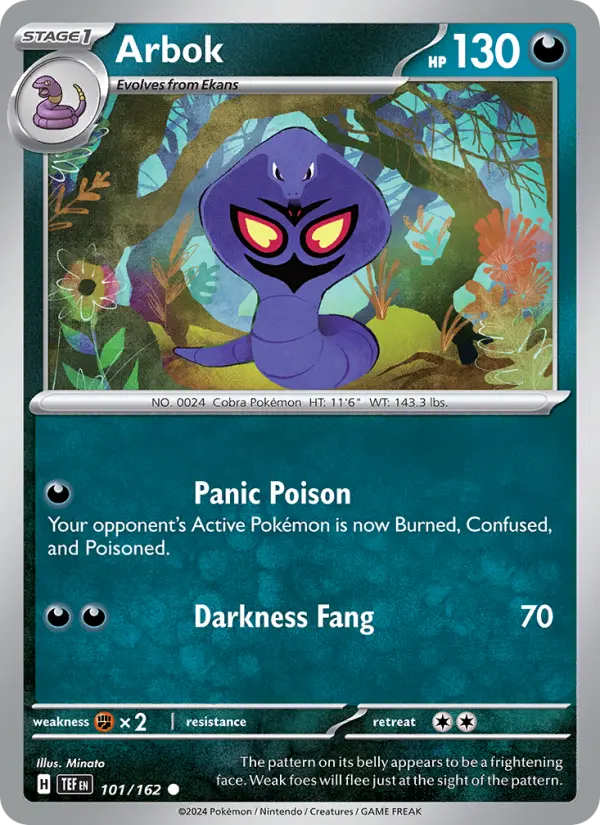 Arbok, Temporal Forces #101