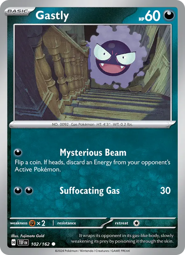 Gastly, Temporal Forces #102