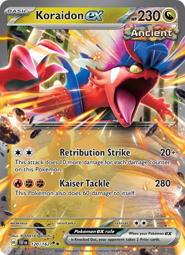 Koraidon ex, Temporal Forces #120