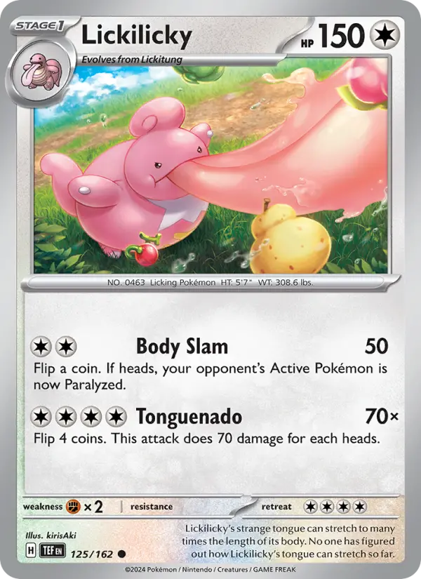 Lickilicky, Temporal Forces #125