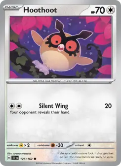 Hoothoot, Temporal Forces #126/162