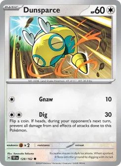 Dunsparce, Temporal Forces #128/162