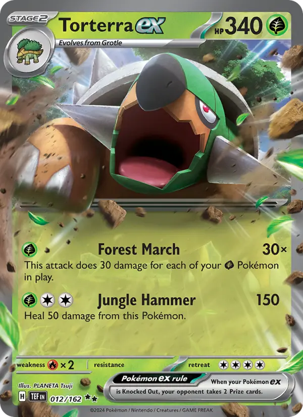 Torterra ex, Temporal Forces #12