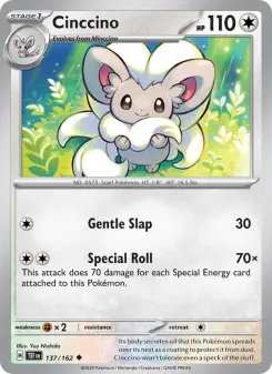 Cinccino, Temporal Forces #137/162