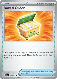 Boxed Order, Temporal Forces #143/162