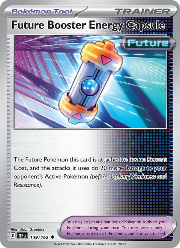 Future Booster Energy Capsule, Temporal Forces #149