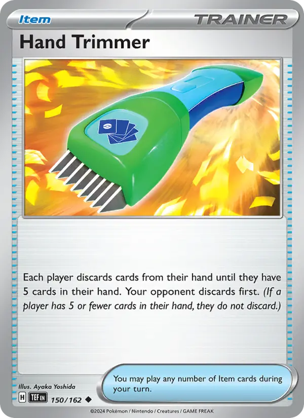 Hand Trimmer, Temporal Forces #150