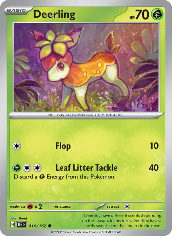 Deerling, Temporal Forces #16