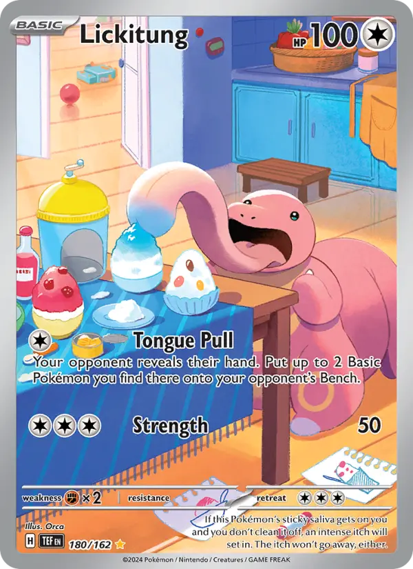 Lickitung, Temporal Forces #180