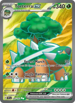 Torterra ex, Temporal Forces #185/162