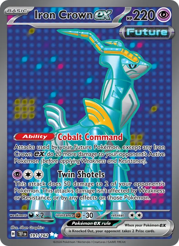 Iron Crown ex, Temporal Forces #191