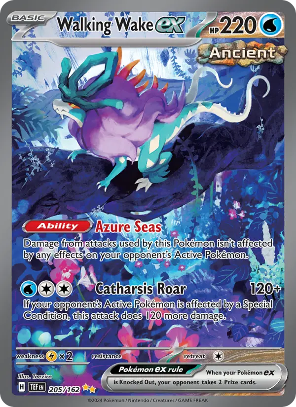 Walking Wake ex, Temporal Forces #205
