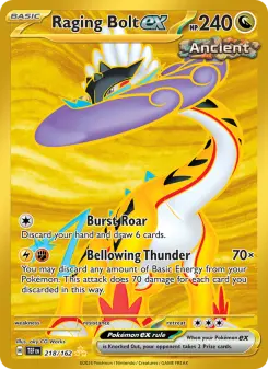 Raging Bolt ex, Temporal Forces #218/162