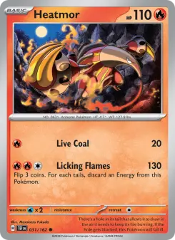 Heatmor, Temporal Forces #31/162