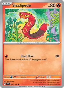 Sizzlipede, Temporal Forces #36/162