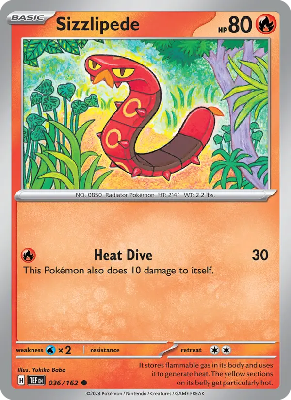 Sizzlipede, Temporal Forces #36