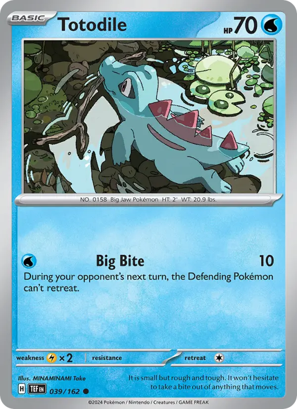 Totodile, Temporal Forces #39