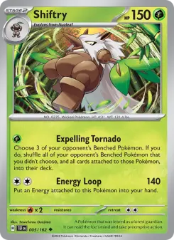 Shiftry, Temporal Forces #5/162