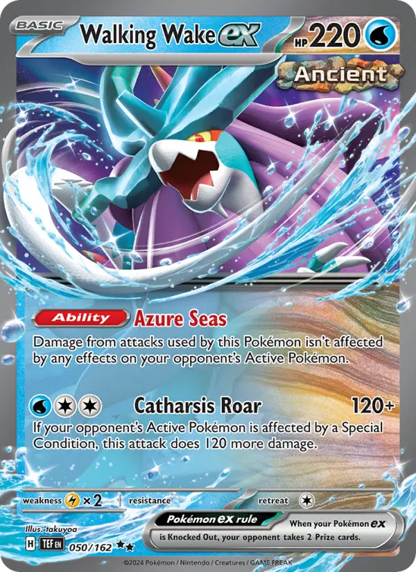 Walking Wake ex, Temporal Forces #50
