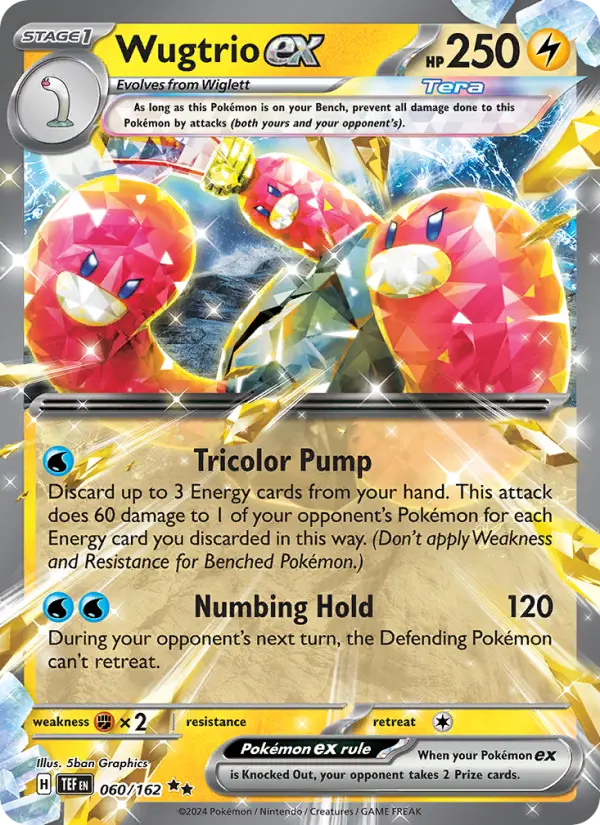 Wugtrio ex, Temporal Forces #60