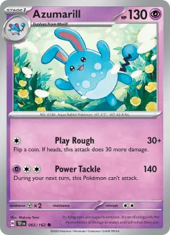 Azumarill, Temporal Forces #65/162