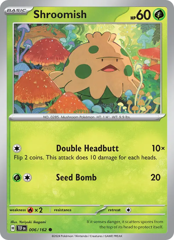 Shroomish, Temporal Forces #6