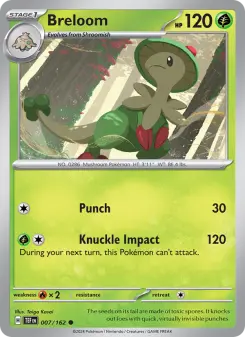 Breloom, Temporal Forces #7/162