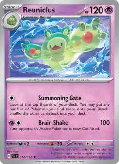 Reuniclus, Temporal Forces #72/162
