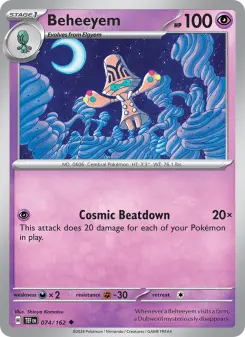 Beheeyem, Temporal Forces #74/162