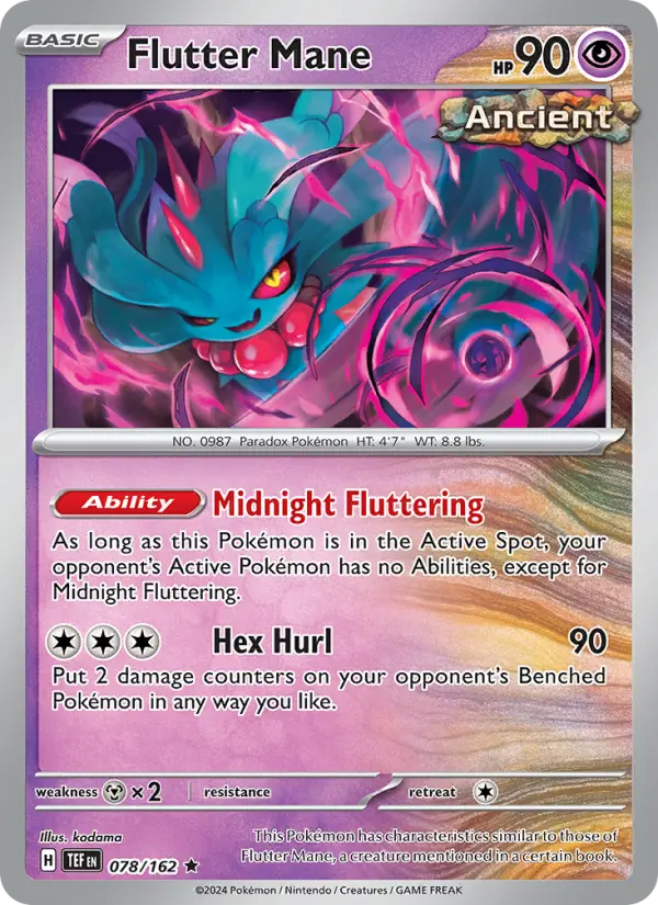 Flutter Mane, Temporal Forces #78