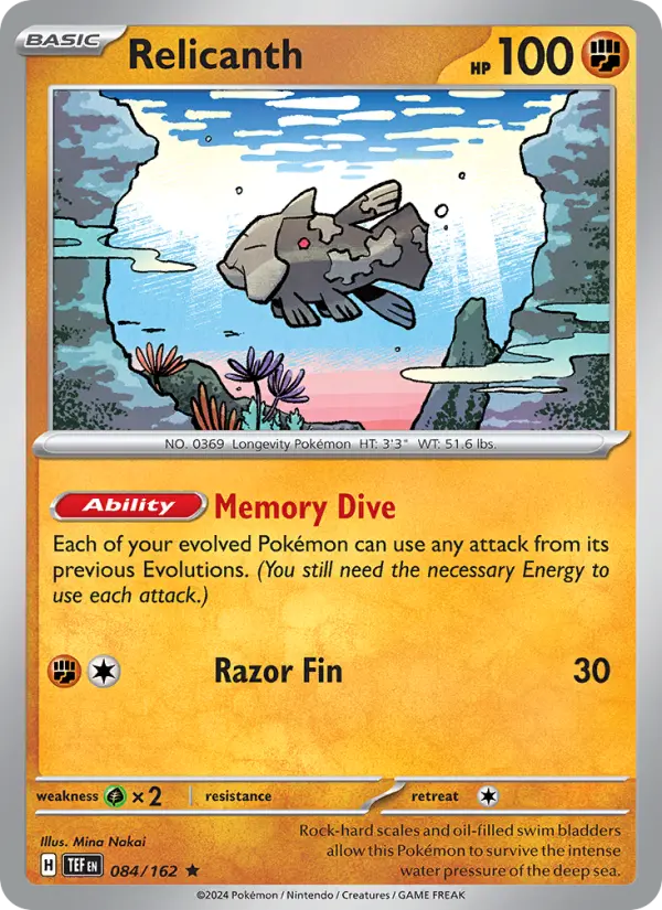 Relicanth, Temporal Forces #84