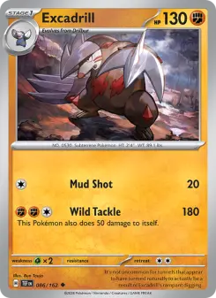 Excadrill, Temporal Forces #86/162