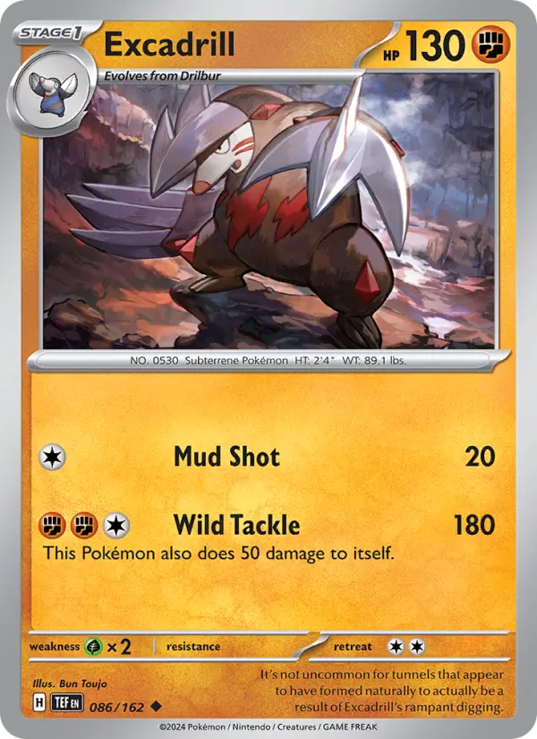Excadrill, Temporal Forces #86