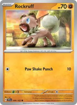 Rockruff, Temporal Forces #89/162