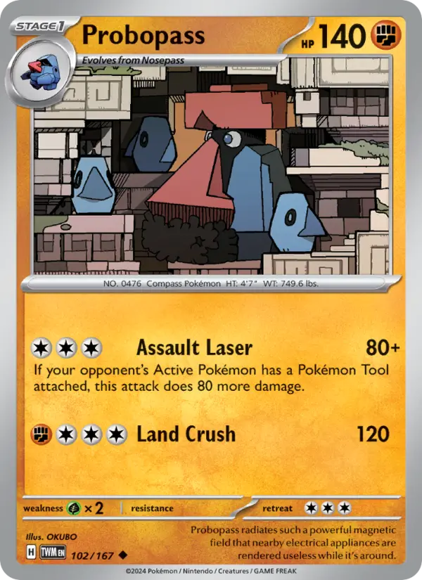 Probopass, Twilight Masquerade #102