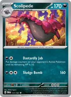 Scolipede, Twilight Masquerade #117/167