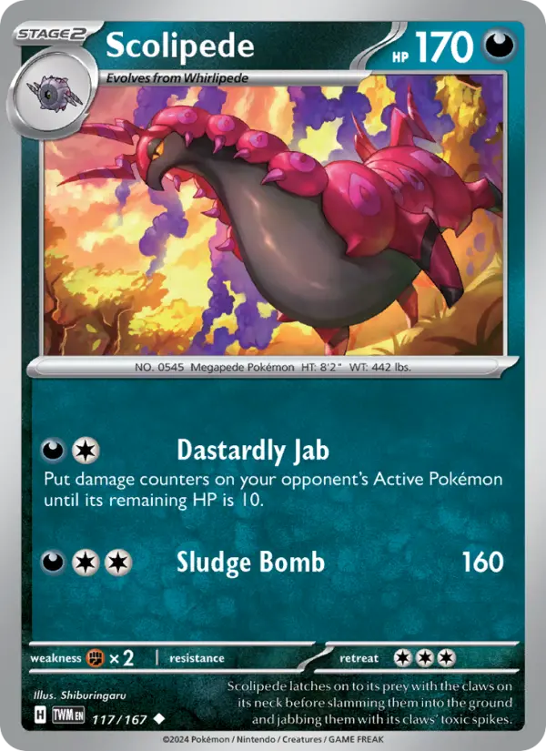 Scolipede, Twilight Masquerade #117