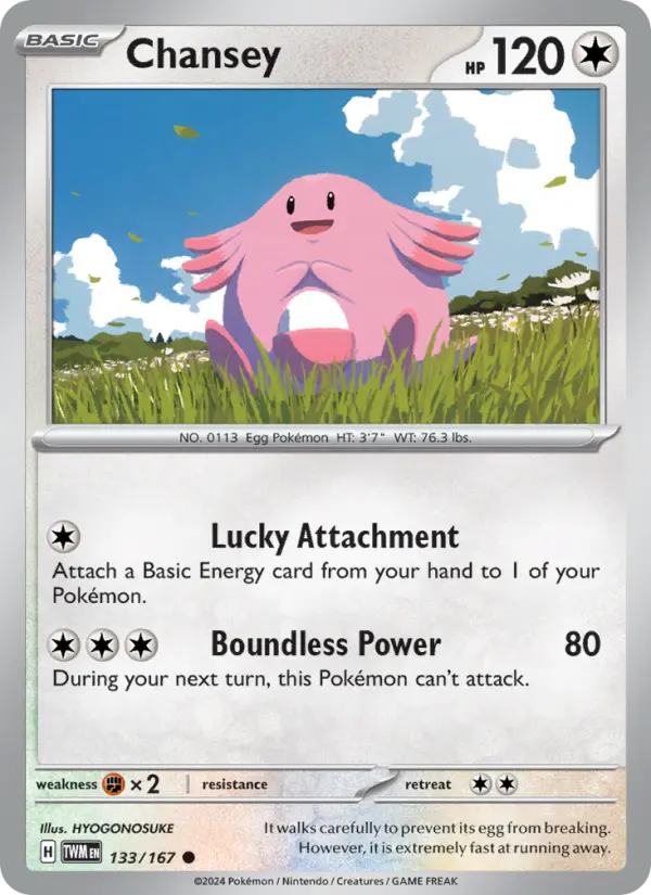 Chansey, Twilight Masquerade #133